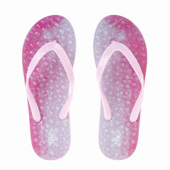 Siam Flip Flops with Pink Straps