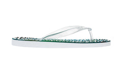 Pearl Flip Flops with Clear Straps