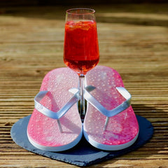 Siam Flip Flops with Silver Straps