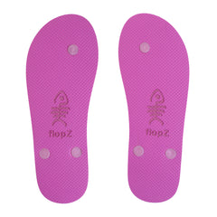 Siam Flip Flops with Pink Straps