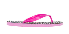 Sparkle Flip Flops with Pink Straps