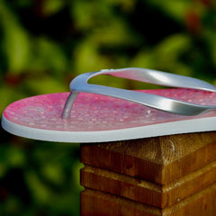 Siam Flip Flops with Silver Straps